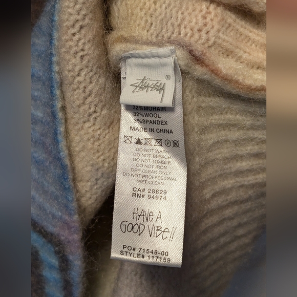 Stussy x Goldie 'Multicolor' Mohair Sweater - Picture 5 of 6